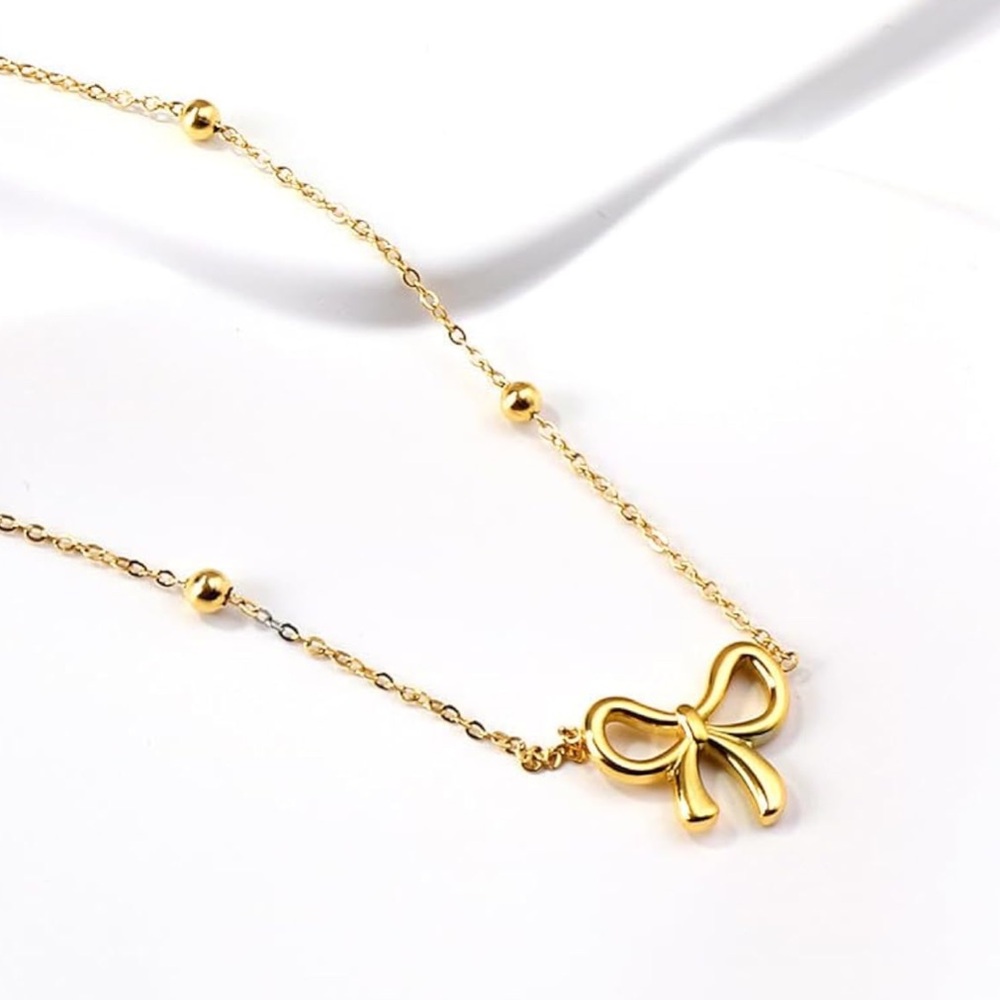 New! “Isn’t she Lovely” Gold Necklace (3028) NWOT